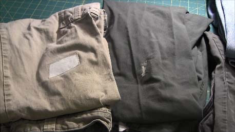 Patched Jeans